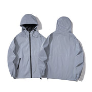 Night Reflective hooded Jackets