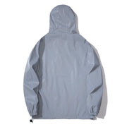 Night Reflective hooded Jackets