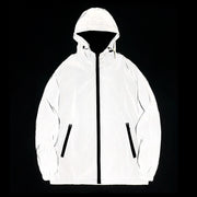Night Reflective hooded Jackets