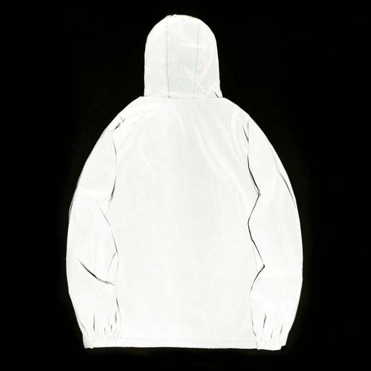 Night Reflective hooded Jackets