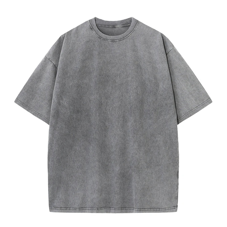 Oversized Heavy Cotton Vintage Washed T-Shirts
