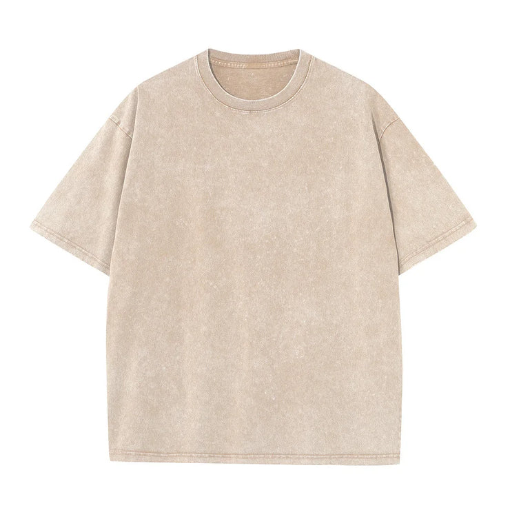 Oversized Heavy Cotton Vintage Washed T-Shirts