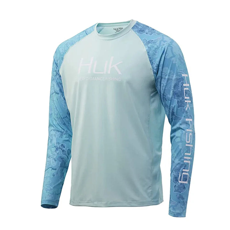 HUK Fishing Shirts Long Sleeve Uv Protection