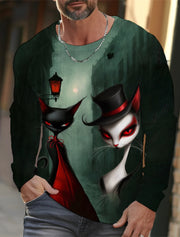 Funny 3D Animal Print Mens T Shirt