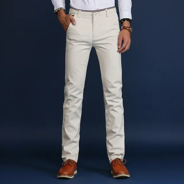 Classic Style Men Thin Casual Pants