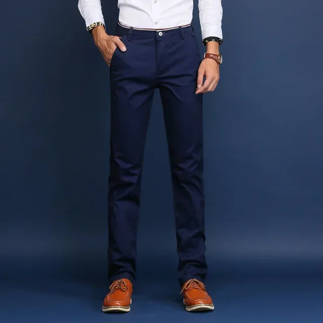Classic Style Men Thin Casual Pants
