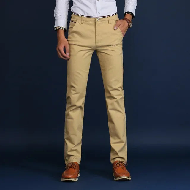 Classic Style Men Thin Casual Pants