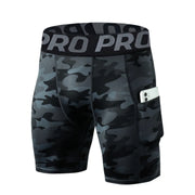 Spandex Running Shorts Men with Pocket