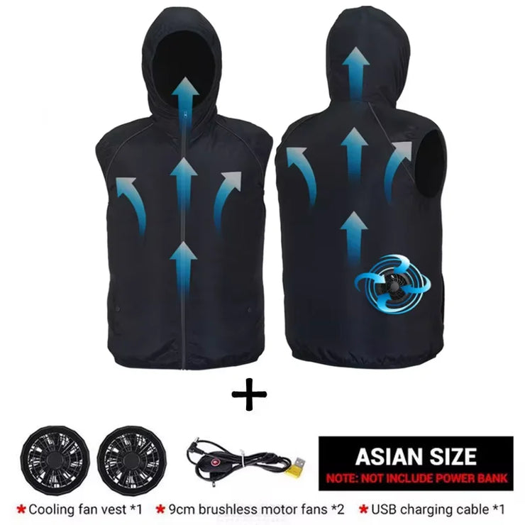 Summer Sport Fan Air Condition Jacket