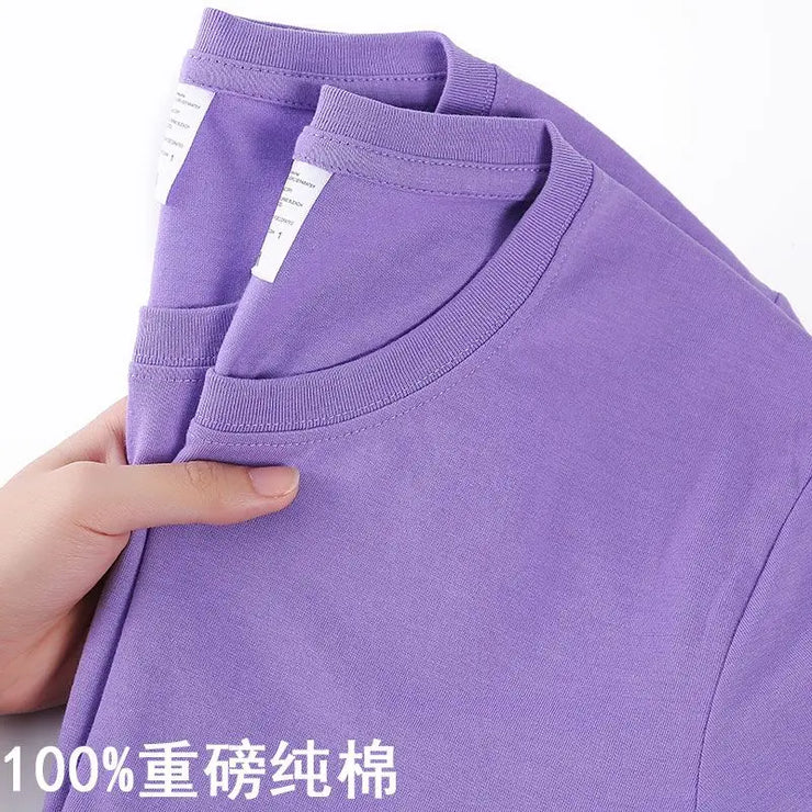 O Neck100% Cotton T-shirt Men