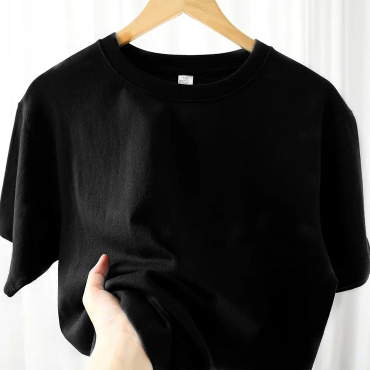 O Neck100% Cotton T-shirt Men