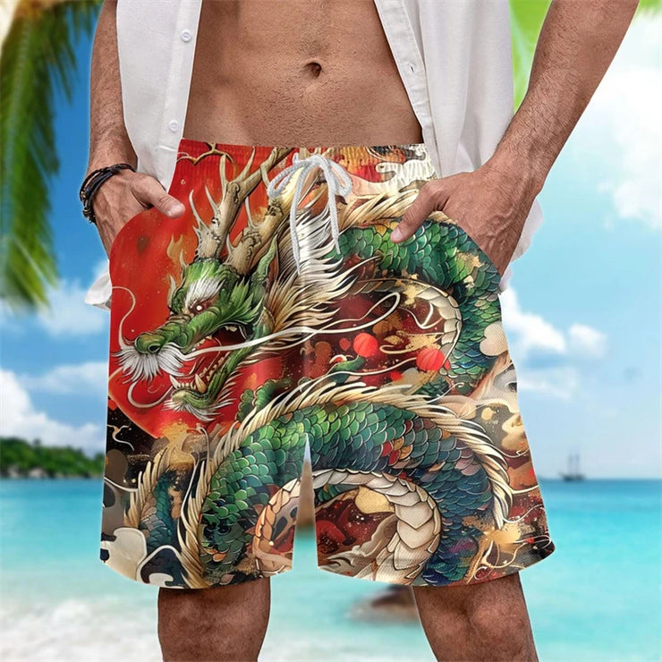 Trend Dragon Graphic Short