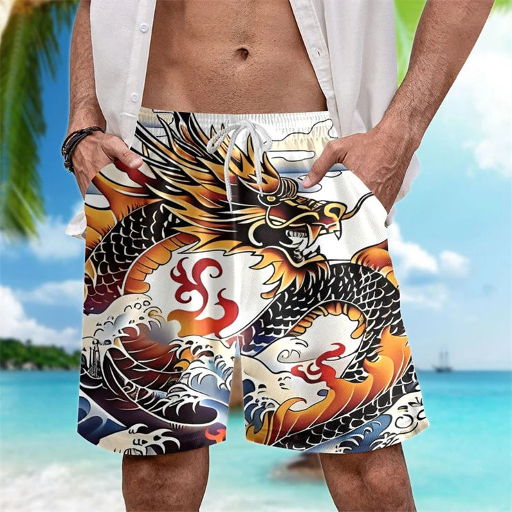 Trend Dragon Graphic Short