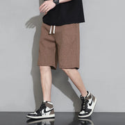Men Crotch Drawstring Shorts