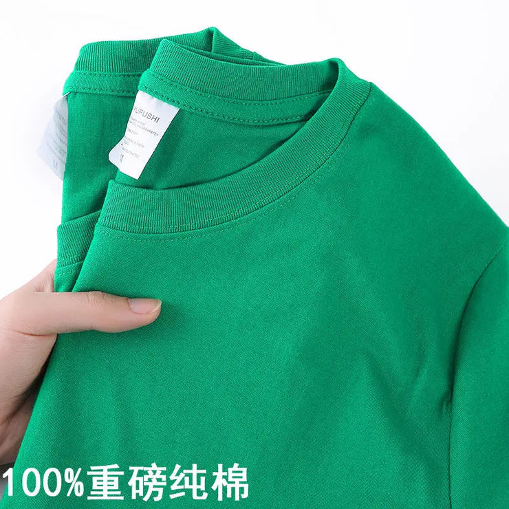 O Neck100% Cotton T-shirt Men