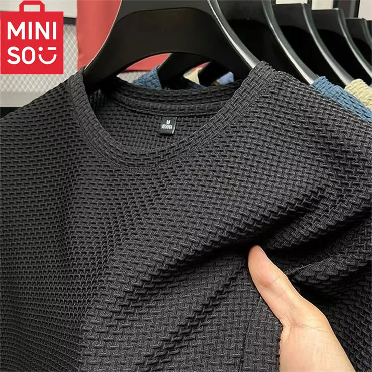 MINISO Bamboo Mesh Ice Silk T-shirt