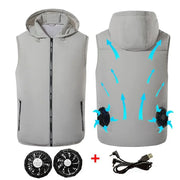 Summer Sport Fan Air Condition Jacket