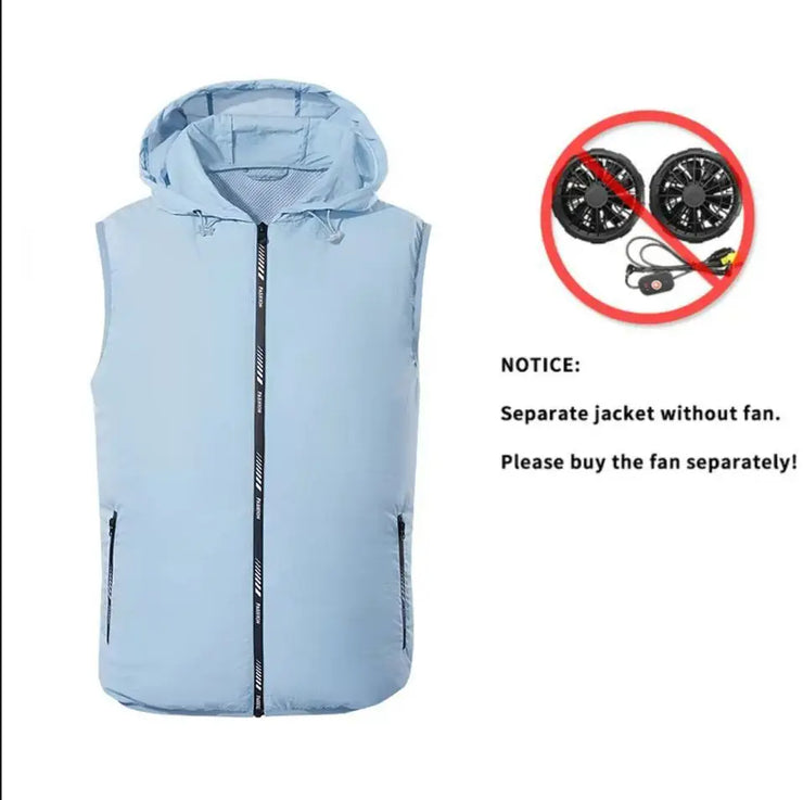 Summer Sport Fan Air Condition Jacket