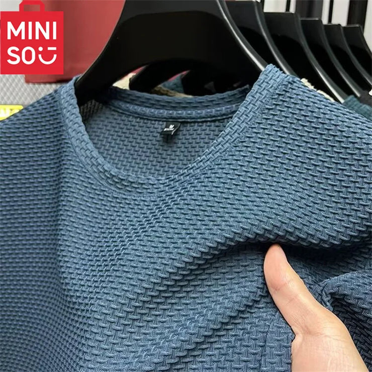MINISO Bamboo Mesh Ice Silk T-shirt