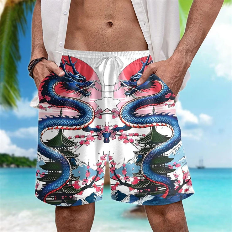 Trend Dragon Graphic Short