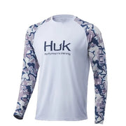 HUK Fishing Shirts Long Sleeve Uv Protection
