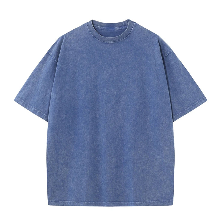 Oversized Heavy Cotton Vintage Washed T-Shirts