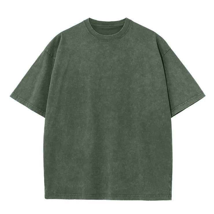 Oversized Heavy Cotton Vintage Washed T-Shirts