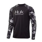 HUK Fishing Shirts Long Sleeve Uv Protection