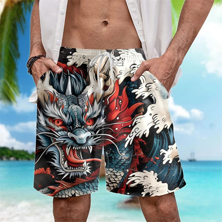 Trend Dragon Graphic Short