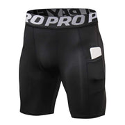 Spandex Running Shorts Men with Pocket