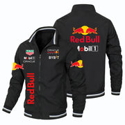 2025 New Retro Style Red Bull Motorcycle Jacket