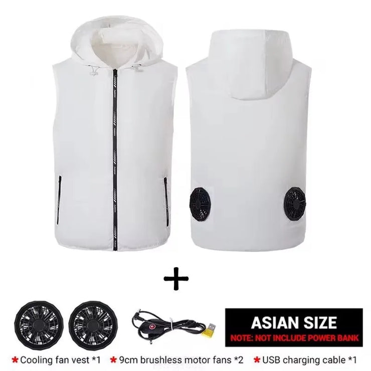 Summer Sport Fan Air Condition Jacket