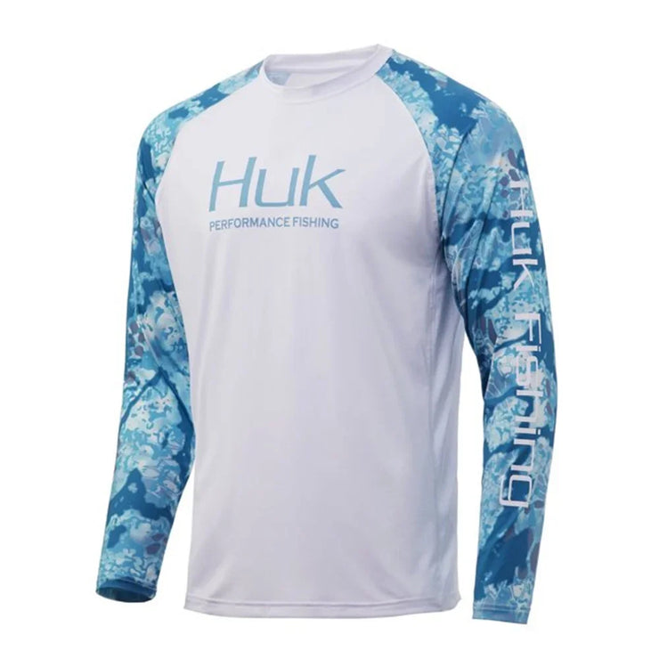 HUK Fishing Shirts Long Sleeve Uv Protection