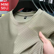 MINISO Bamboo Mesh Ice Silk T-shirt