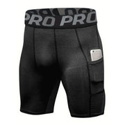Spandex Running Shorts Men with Pocket