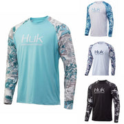 HUK Fishing Shirts Long Sleeve Uv Protection