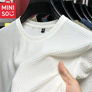 MINISO Bamboo Mesh Ice Silk T-shirt