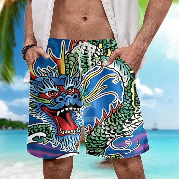 Trend Dragon Graphic Short